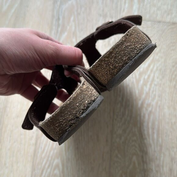 Birkenstock Gizeh Sandal Brown Sz33 - Picture 5 of 12